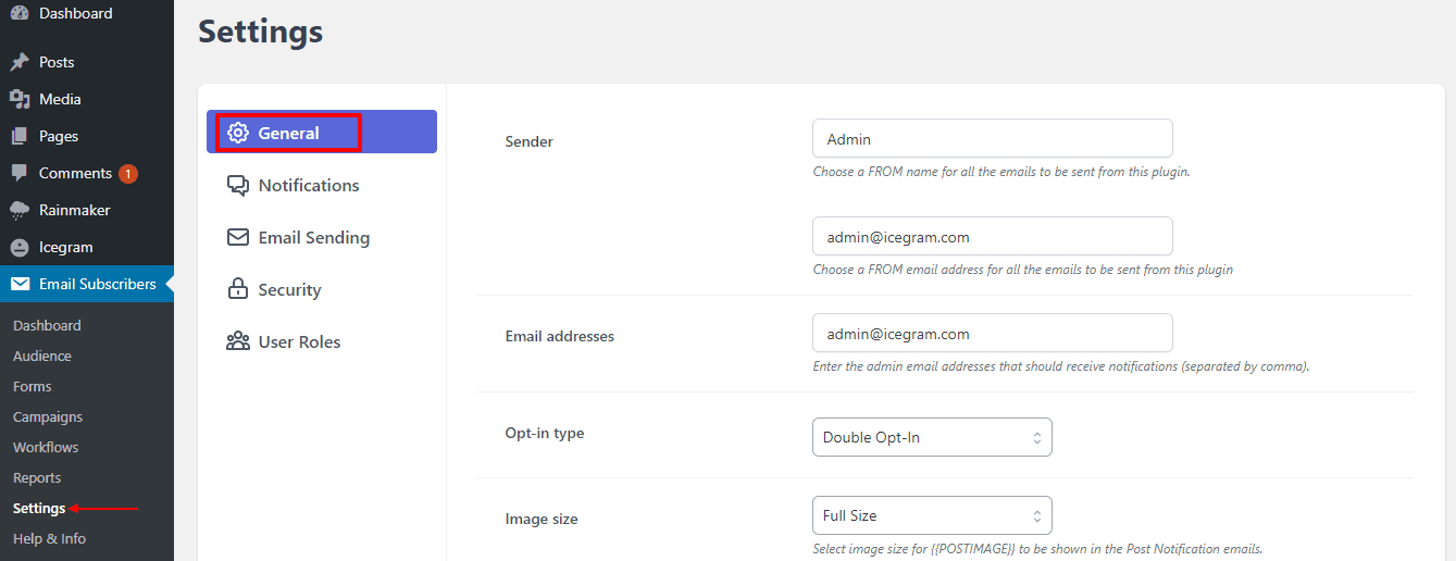 unsubscribe list step