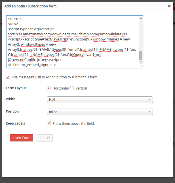 Embed html url