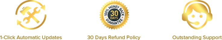 30 days money back guarantee