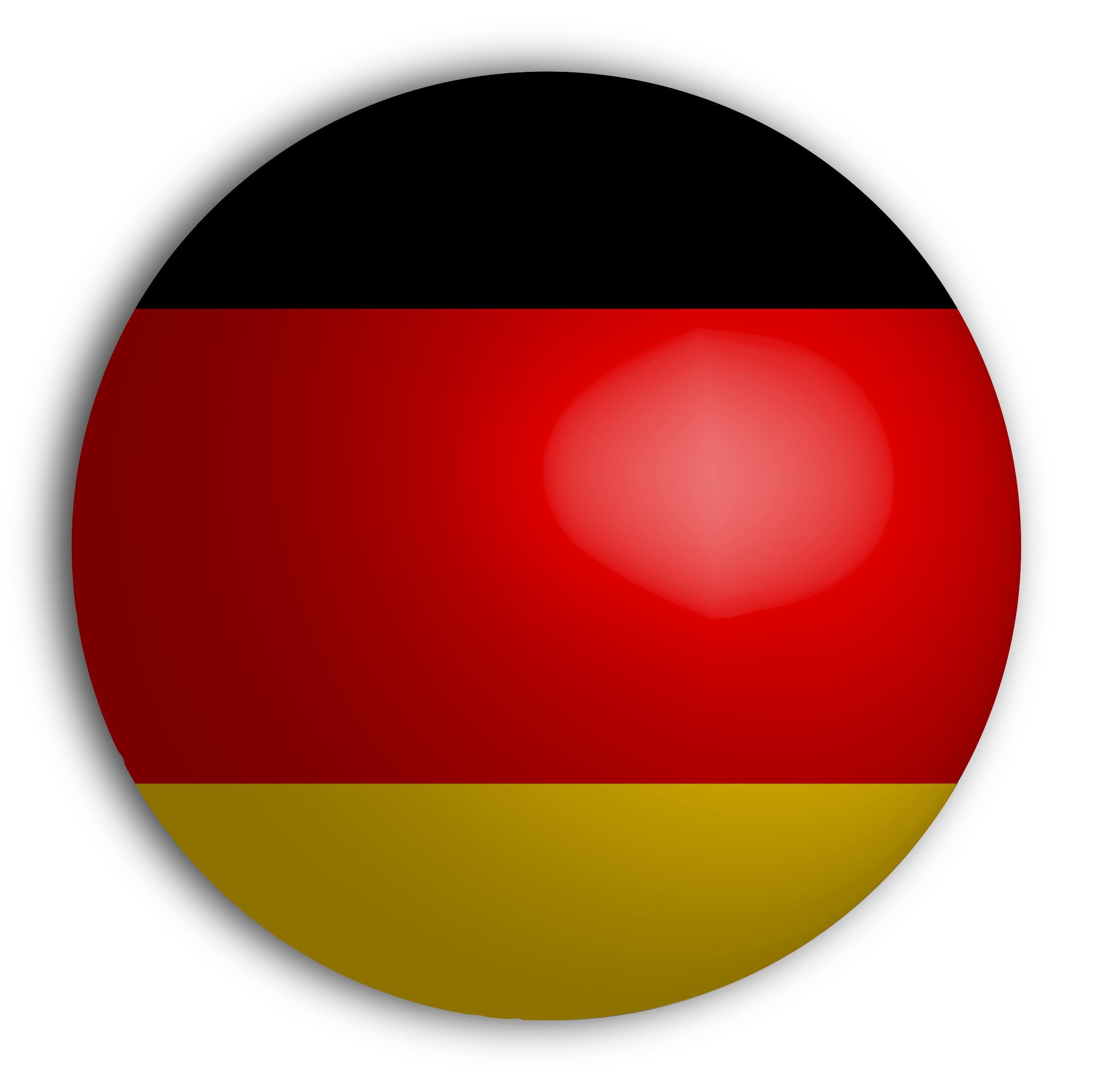 German Flag Sphere