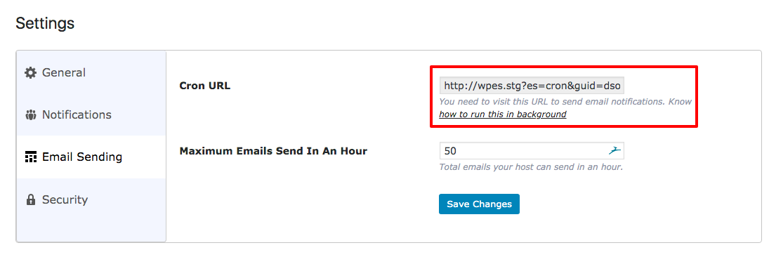 Email Sending