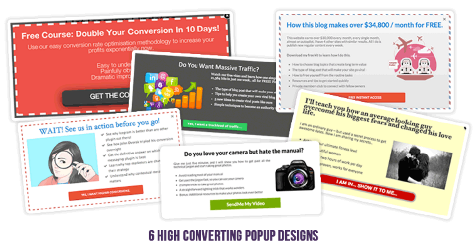 Icegram 6 free popup themes