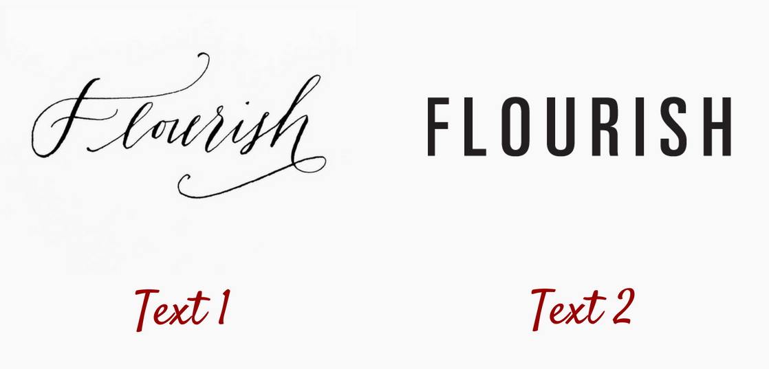 Flourish example