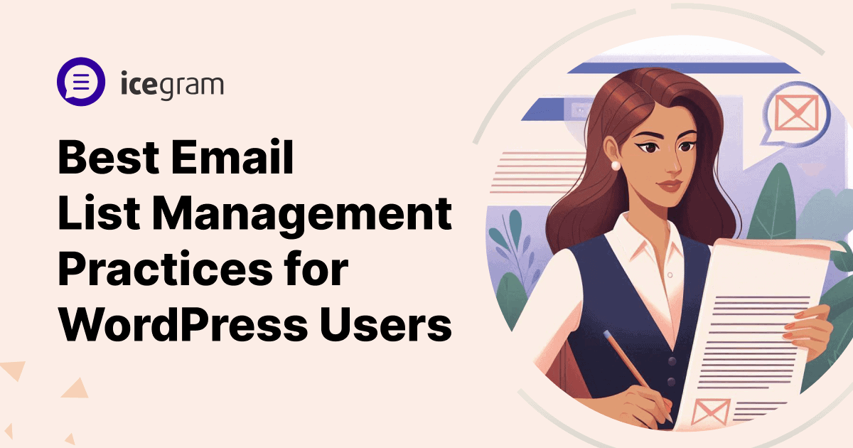 Best email list management practices for WordPress users