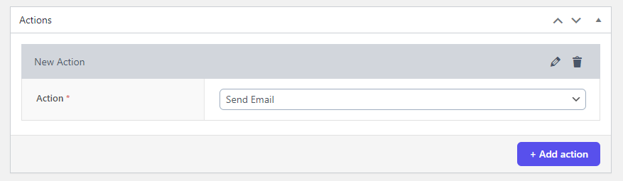 Action - Send Email 
