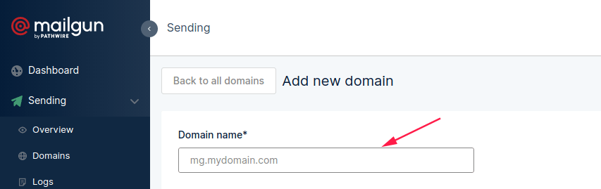 Add subdomain