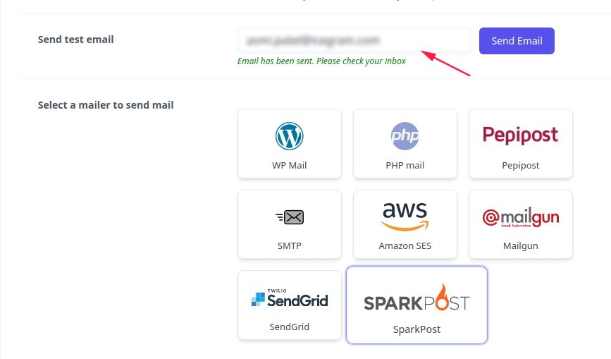 Test Email from Email Subscribers