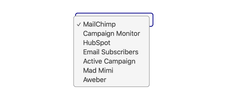 ESP integrations - Mailchimp, Active Campaign, and more