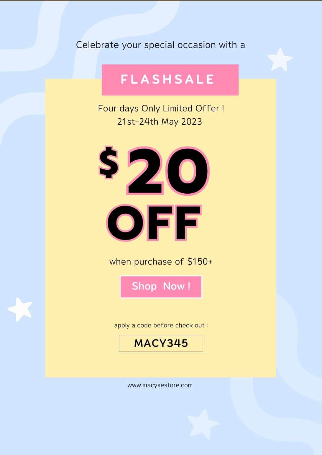 create discount scarcity email newsletter example