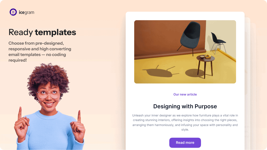 Responsive design templates