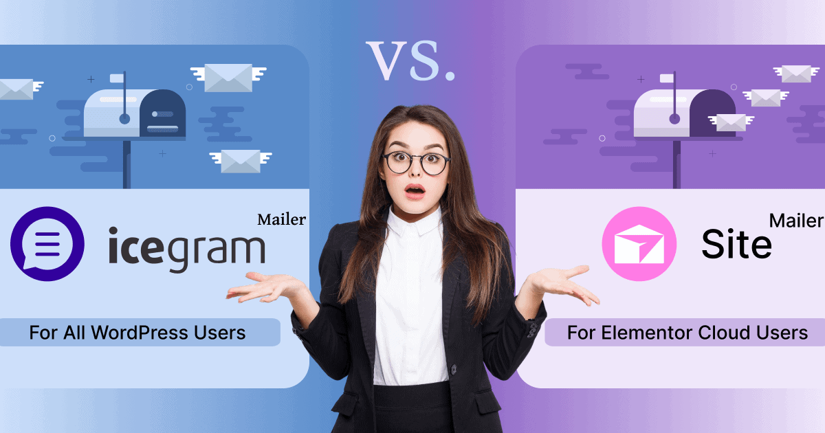 Icegram Mailer vs. Site Mailer