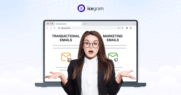 transactional vs marketing emails
